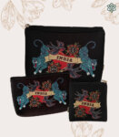 Souvenir Multi-Purpose Heart with India Pouches – Set of 3