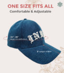 Branded India Blue-White Baseball Cap