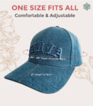 Branded India Blue Baseball Cap – Caps for men and women