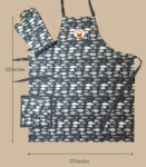 Queen Fish Apron Set