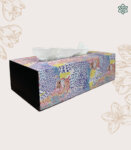 Premium Wooden leopard Tissue Box Cover Tissue Box Holder for Car Home