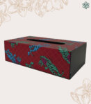 Premium Wooden Red Tiger Tissue Box Cover Tissue Box Holder for Car Home