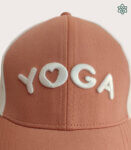 Branded Peach Yoga Baseball Cap - Caps for men and women