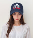 Taj Mahal India Navy Baseball Cap – Caps for men and women