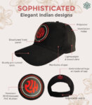 Lord Ram India Black Baseball Cap