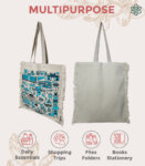 Mumbai Souvenir Canvas Tote Bag for Women