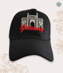 Gateway of India Embroidered Navy Baseball Cap – Mumbai Gateway Cotton Cap