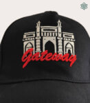 Gateway of India Embroidered Navy Baseball Cap – Mumbai Gateway Cotton Cap