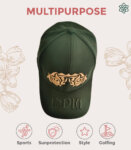 Branded Tiger Dark Green Baseball Cap