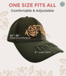 Branded Tiger Dark Green Baseball Cap