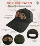 Branded Tiger Dark Green Baseball Cap