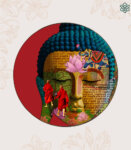 Buddha Wall Decor Plate