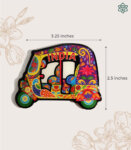 Auto Ricksha Truck Art Magnet