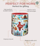 Taj Mughal Red Icons simple Mug