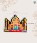 Taj Mahal Truck Art Magnet