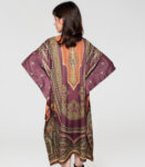 Floral Ganesha Long Kaftan