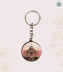 Taj Mahal Round Keychains