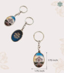 Taj Mahal oval Keychains