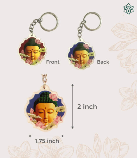 Buddha keychain