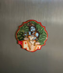 Pichwai krishna art Magnet