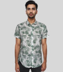 Taj Mahal X Jungle Green Print Shirt