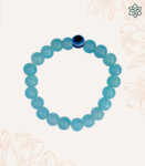 Assorted Marble Beads Evil eye Sea blue Bracelet