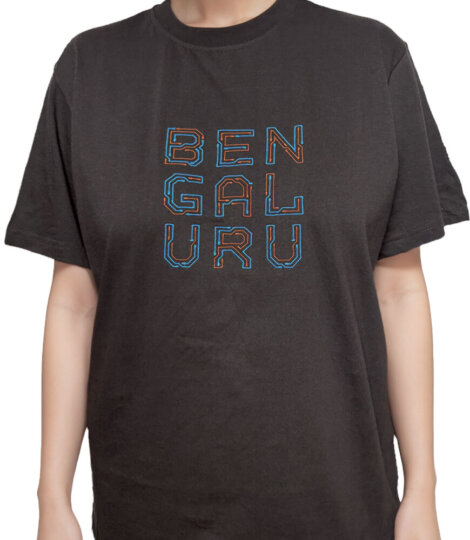 Bangalore Tech Line Art T-shirt