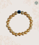 Crystal Evil Eye Gold Bracelet