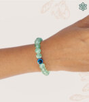 Crystal Evil Eye Green Bracelet