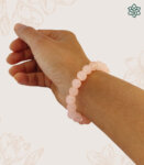 Plain Beads Pink Bracelet