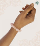 Plain Beads Pink Bracelet