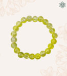 Plain Beads Yellow Bracelet