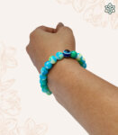 Sea green Evil Eye Bracelet