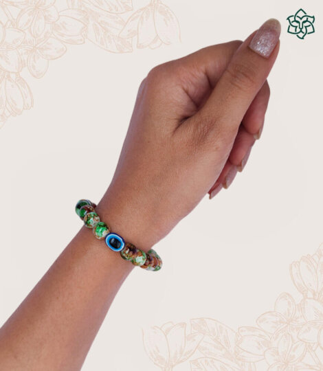 Yellow with liclac Evil Eye Bracelet