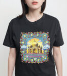 TAJ Floral Popart Print T-Shirt