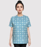 Om Spiritual Blue T-shirt